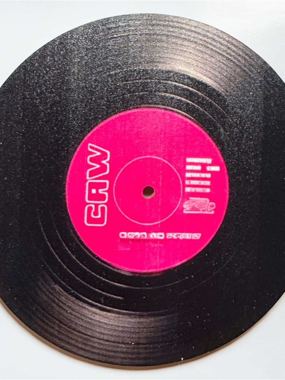 Retro Vinyl Inspired Record Coasters Set of 6 | Wooden | NWOT - Picture 8 of 16